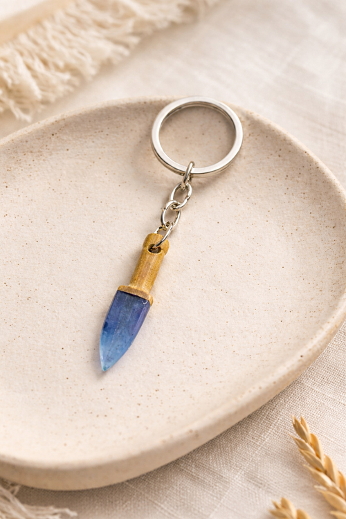 CELESTIAL BLADE BLOOM KEYCHAIN